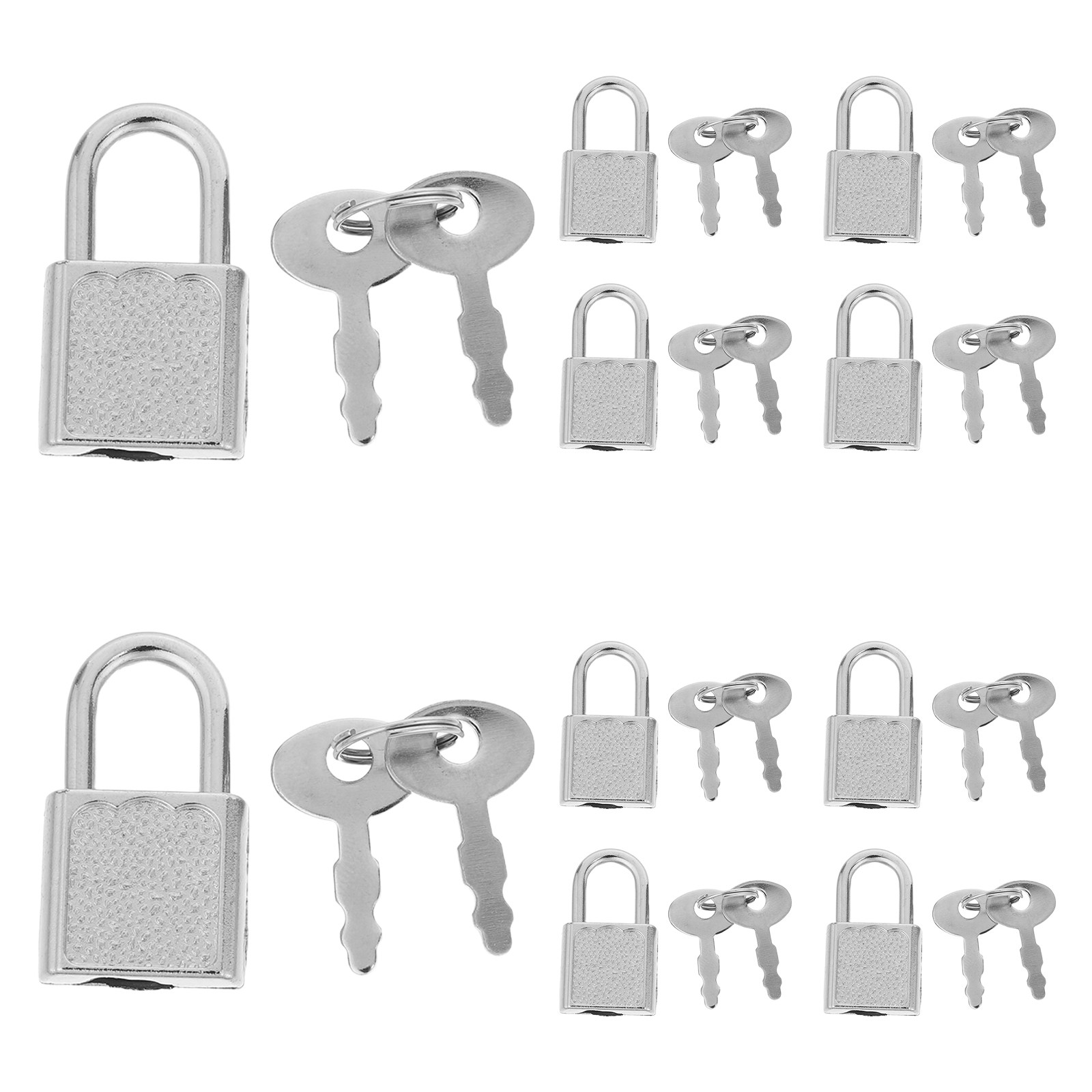 Backpack Lock Combo - 10 zestawów mini pirackich zamków z