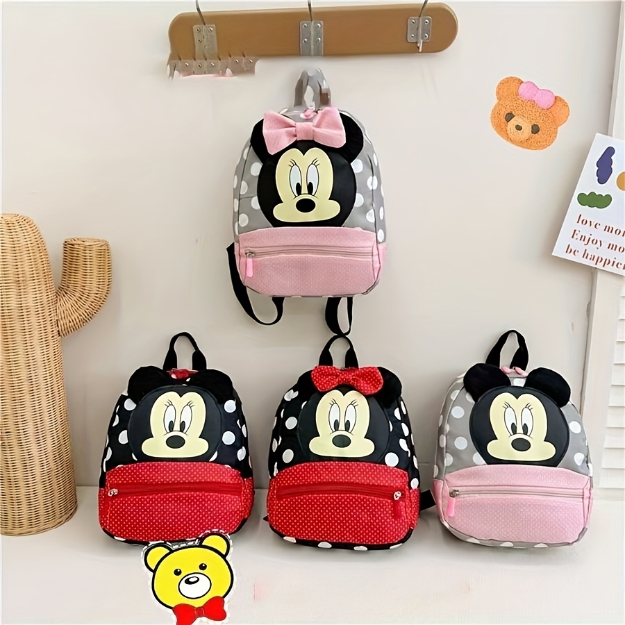 Fashion Backpack Women - Plecak z nadrukiem postaci myszki z