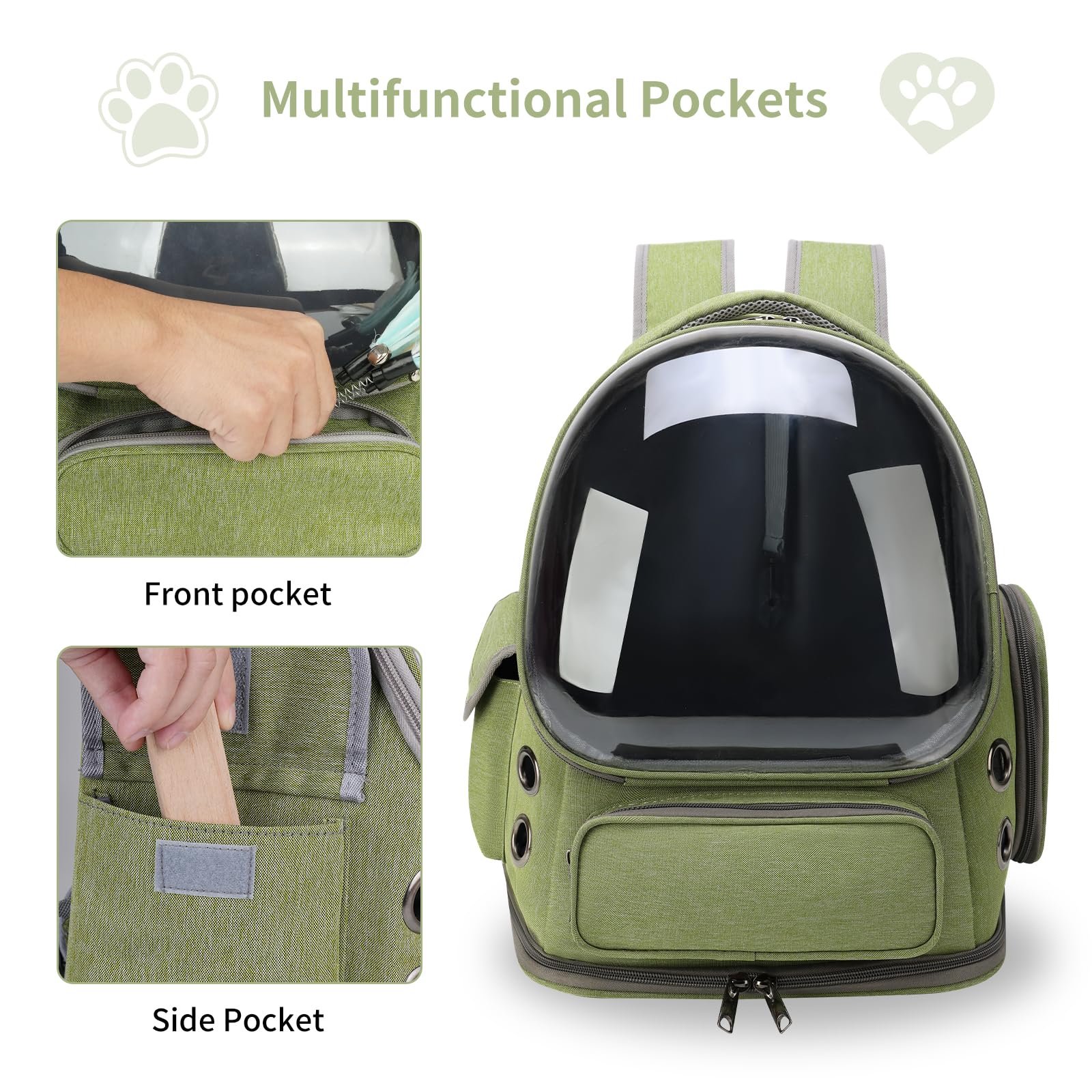 Plecak transportowy dla kota,  – Foldable Backpack Small recenzja i cena